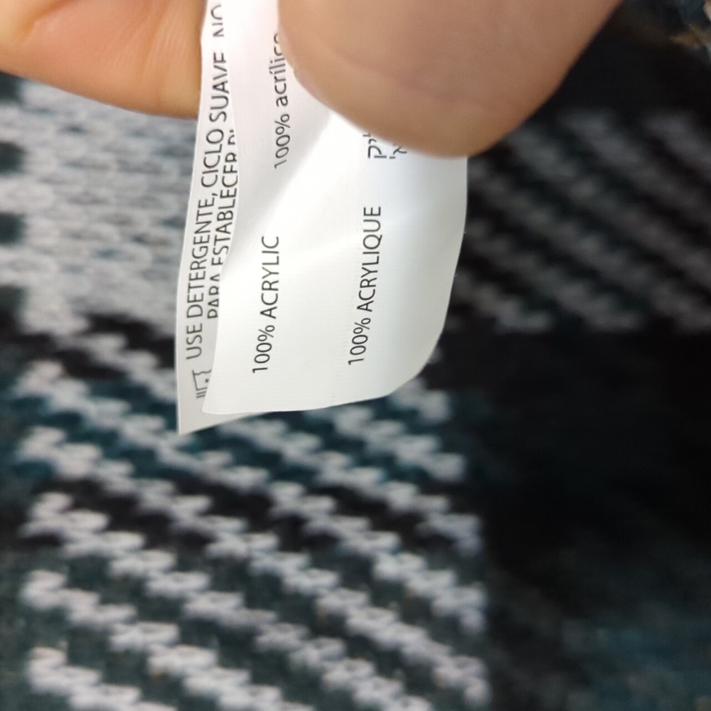 Dex Long Plaid Sweater Jacket - Picture 5 of 5